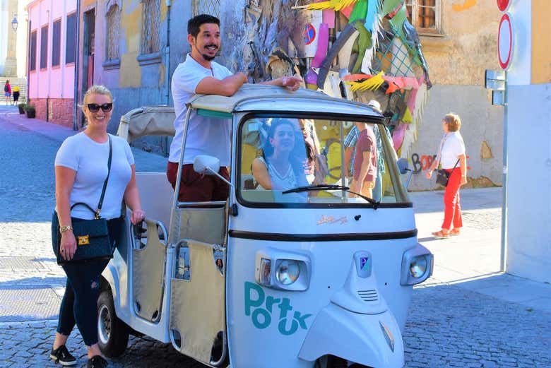 Explore the city on a tuk tuk