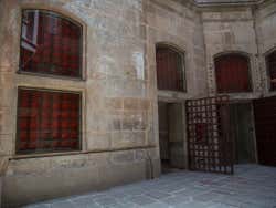 Doors to the old prison