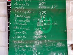 Prices in Porto