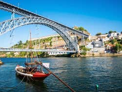 Rabelo and Dom Luís I Bridge